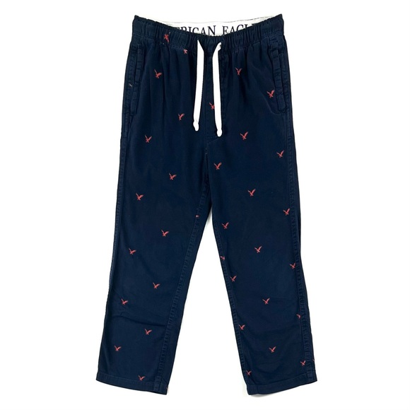 American Eagle Outfitters Eagle Logo Print Pajama Sleep Pants